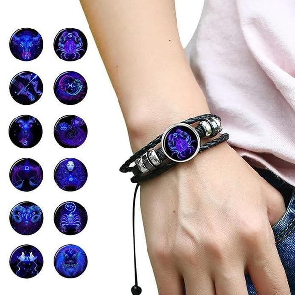 Adjustable Zodiac Sign Powerful Manifestation Bracelet